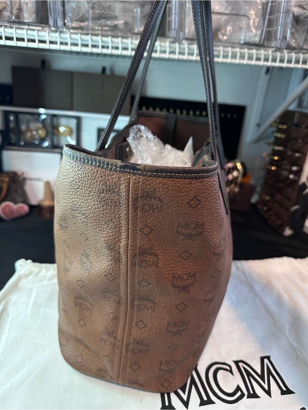 MCM Visetos shopper tote - Picture 5 of 11